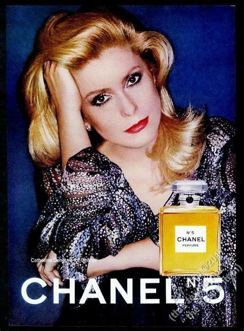 catherine deneuve magazine chanel ad|Chanel no 5 ads.